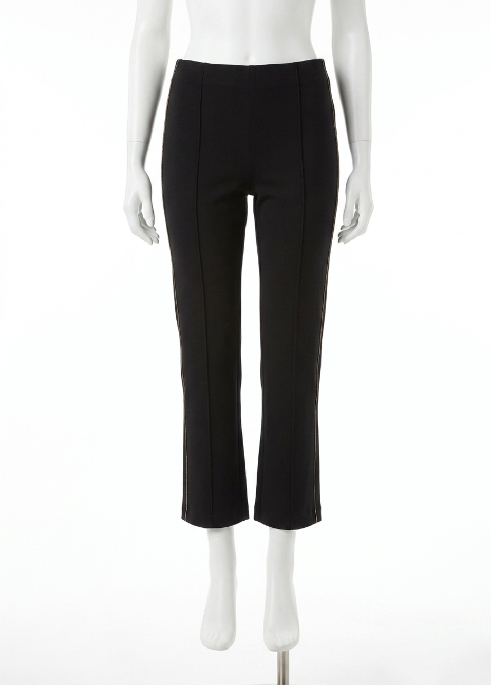 NEW LYSSE elysse embellished ankle pants in black